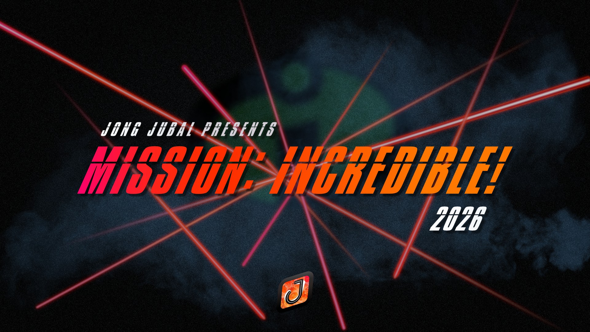 Showlogo Jong Jubal 2026 — Mission: Incredible!