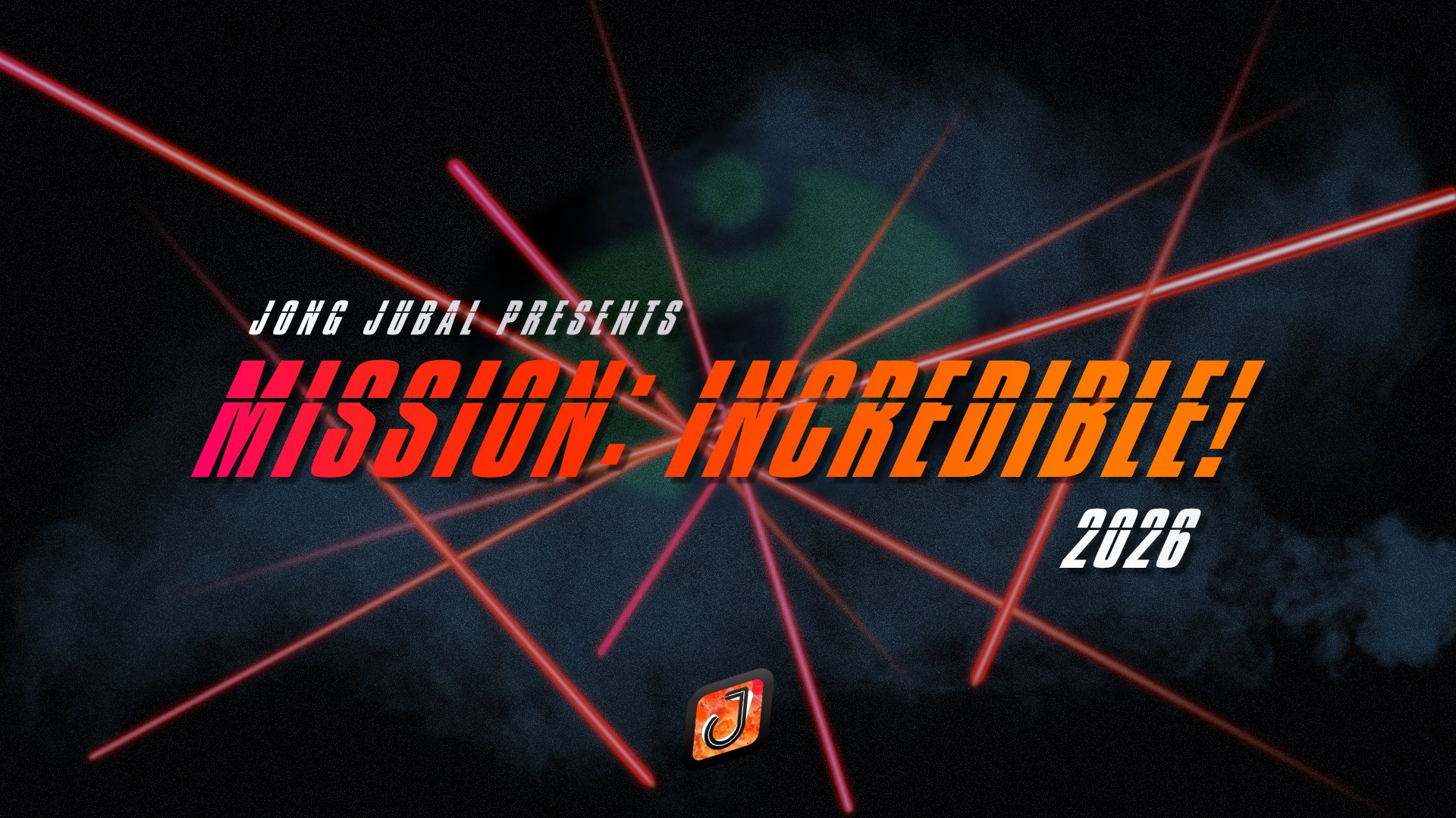 Showlogo Jong Jubal 2026 — Mission: Incredible!